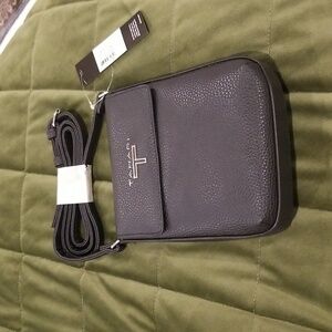 TAHARI Xbody bag black. Brand new.